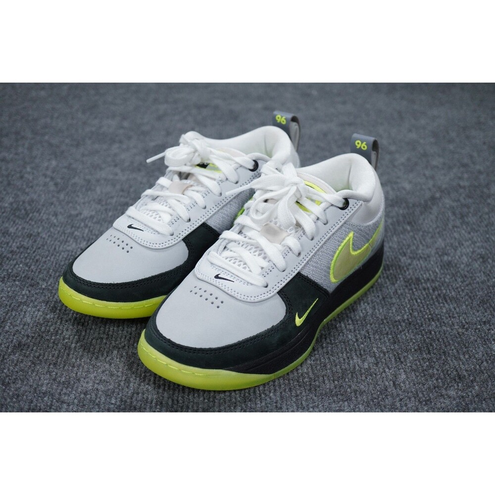 New Nike Book 1 Neon 95 Volt Grey Size 5 HJ4388-001 Basketball Shoes